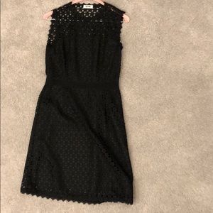 Moschino lace dress black